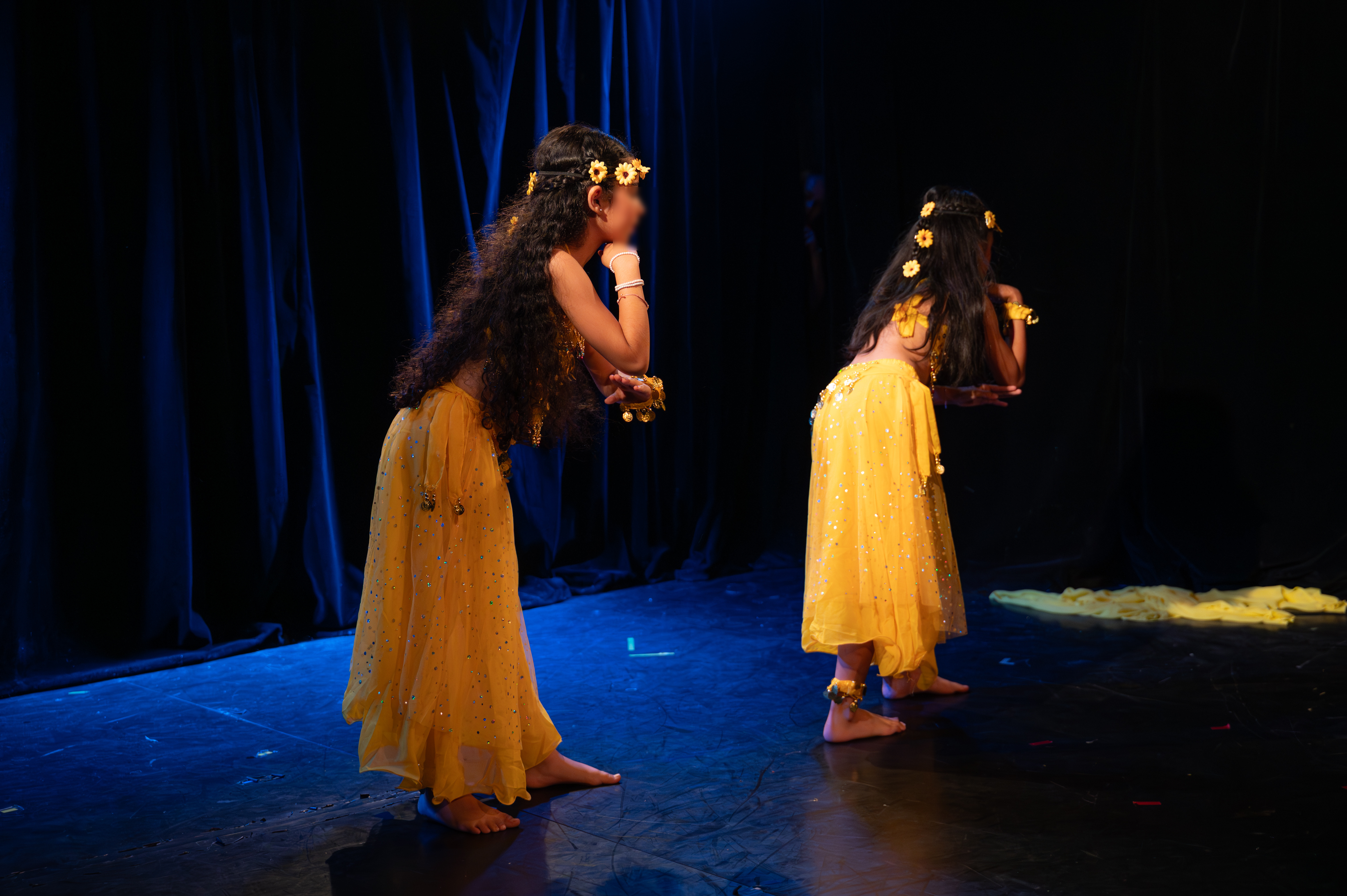 Groupe d'élèves pendant un cours des Petites Étoiles d'Orient